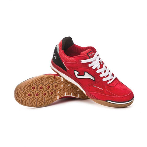 کفش فوتسال جوما تاپ فلکس Joma Top Flex Nobuck 826 Red Indoor