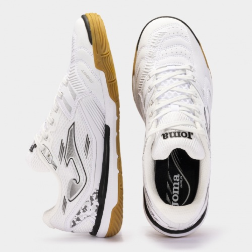 کفش فوتسال جوما لیگا 5 JOMA LIGA5 2402 WHITE GOLD