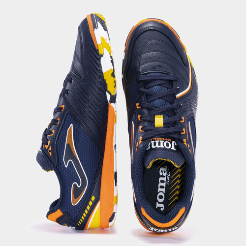 کفش فوتسال جوما دریبلینگ JOMA DRIBLING 2333 NAVY BLUE ORANGE 