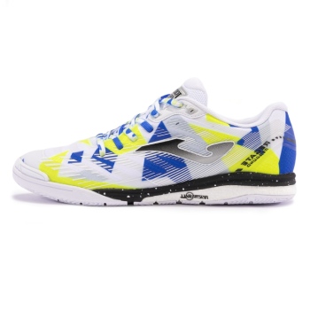 کفش فوتسال جوما رگاته ریباند 2402 JOMA REGATE REBOUND 2402 WHITE YELLOW 